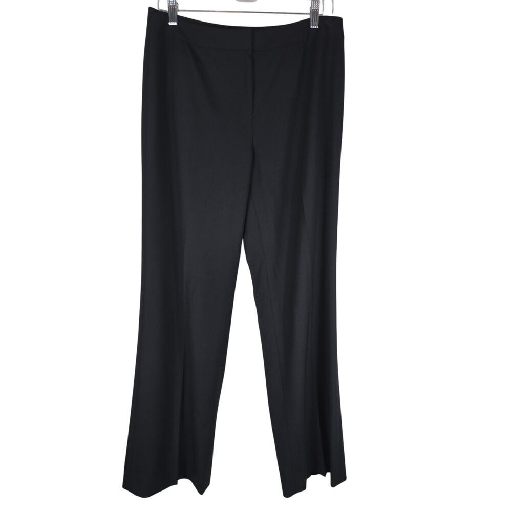 Lafayette 148 New York Business Work Wear Black Women's Dress Pants 8